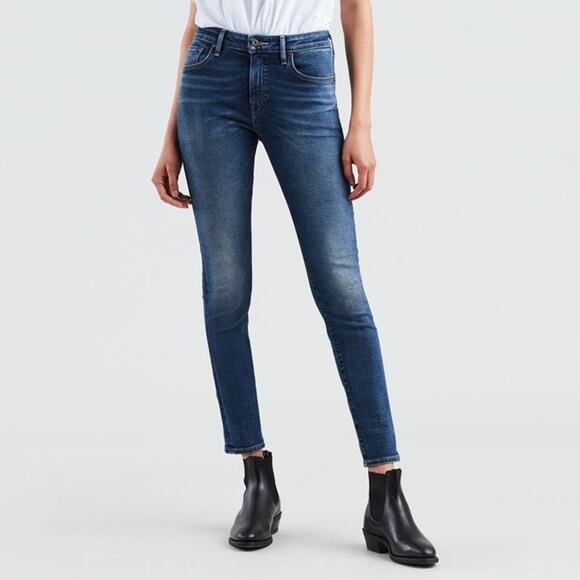 Levi's Denim - Levi's Made & Crafted 721 High Rise Skinny Jeans Women's 28 Indigo Blue NWT